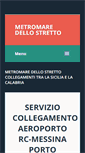Mobile Screenshot of metromaredellostretto.it